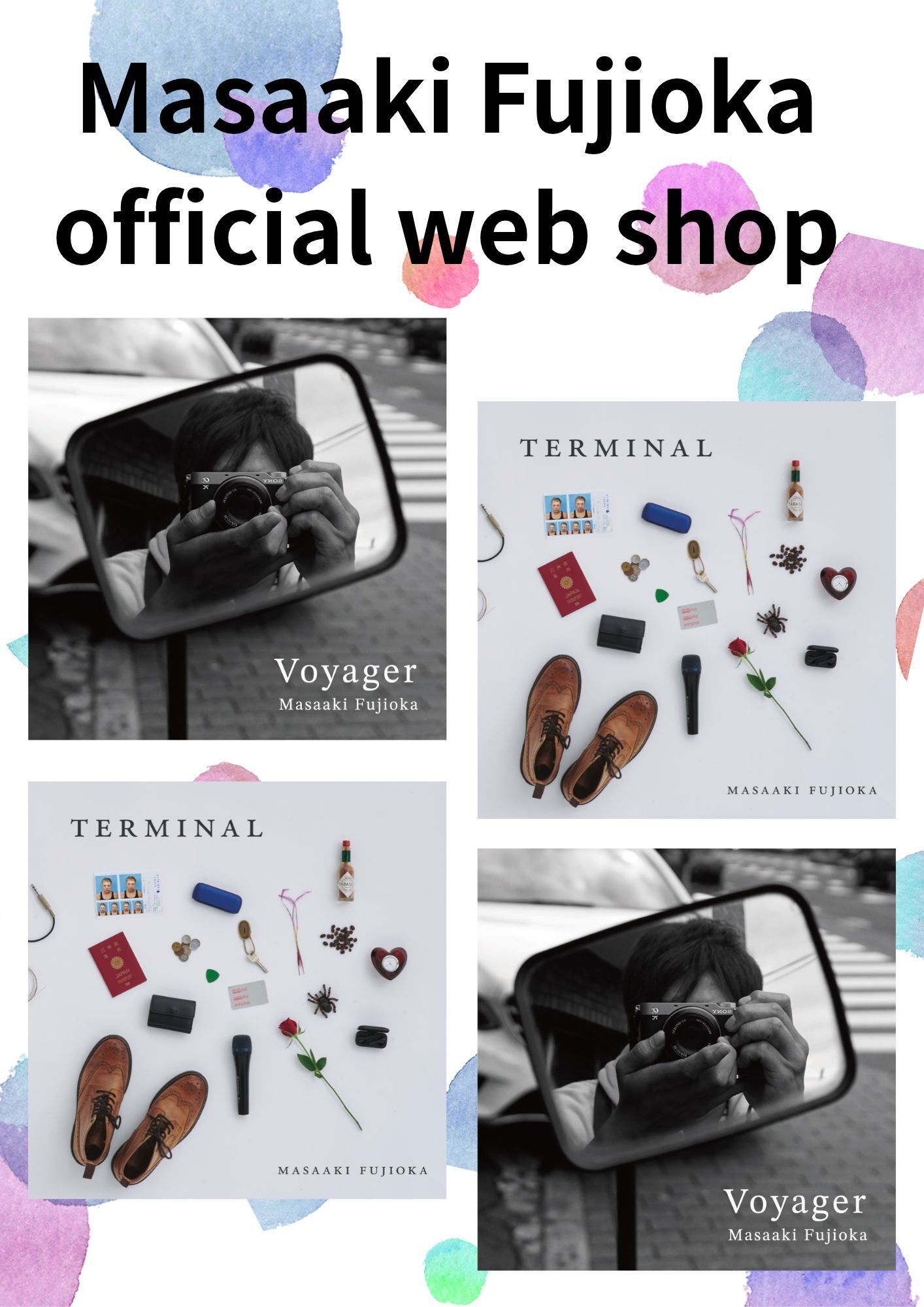 Masaaki Fujioka official web shop